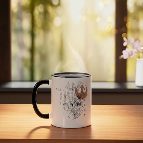 Taza cerámica Star Wars Millennium Falcon 11 oz miniatura 3