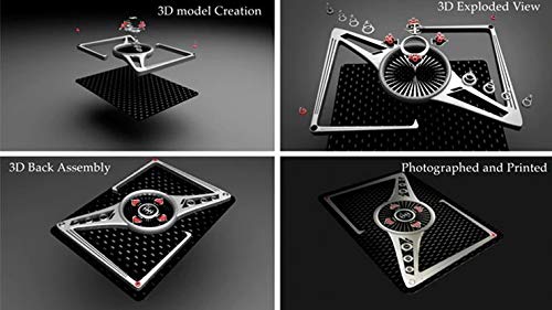Naipes de Póker Chrome Kings Carbon Foiled Edition miniatura 5