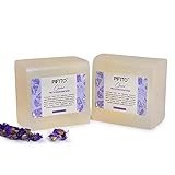 Pifito Premium Clear Melt and Pour Soap Base (2 lb) - Natural Vegetable Glycerin Base - Excellent Hand Soap Making Supplies