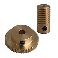 Algopix Similar Product 7 - CNBTR Yellow 3MM Hole Dia Brass Gear