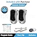 2X for Genie Intellicode Garage Door Remote, G3T-BX G3T-R 3-Button Genie Garage Door Opener Remote Replacement, Auto-Seek Dual Frequency (1997 to Present)