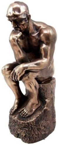 Miniatura 2 de Ebros Gift Auguste Rodin Masterpiece Le Penseur The Thinker Estatua 9.25 pulgadas de alto Museo Galería Acento Calidad El Hombre Moderno Decorativo
