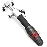 Universal Fit – Compatible with most car steering wheels with spoke widths up to 2.75in (7cm). Ideal for cars, vans, and SUVs. Requires 3 x AAA batteries (not included) Motion-Activated 120dB Alarm – Built-in anti-theft alarm system triggers a loud 1...