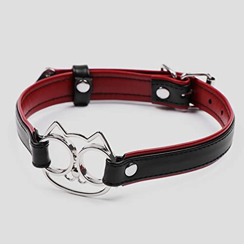EXCEART Pu Lederen Choker Kraag Lolita Cosplay Kraag Metalen Kat Kraag Choker Voor Mannen Vrouwen Sexy Spel Rekwisieten… - Image 6