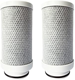 XNTONG - Water filter replacement cartridges, carbon fibre filter replacement,  tap filtration system, carbon block activated carbon filter (carbon fibre filter x 2)