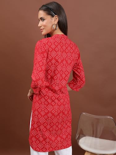 Image of Vishudh Women's Kurta | Comfortable Ethnic Wear for Daily Use | Lightweight & Breathable Indian Top