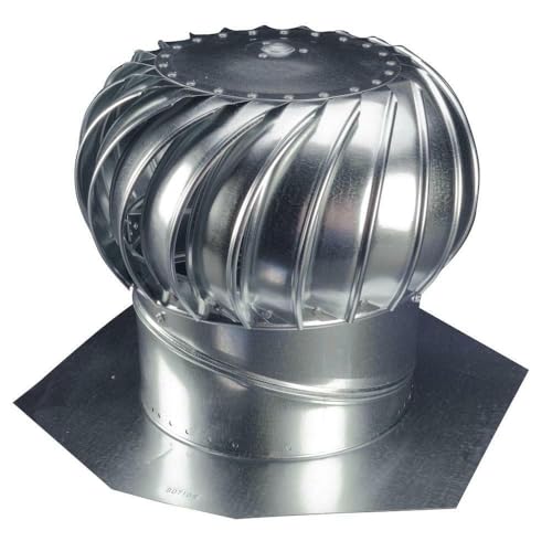 Lgsixe 12'' Wind Turbine Roof Vent Exhaust Fan