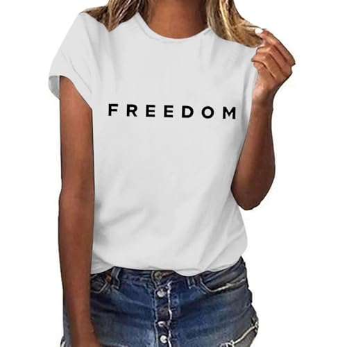 Unisex Freedom Shirts Oversized Turning Point USA T-Shirt This is The Turning Point Short Sleeve Crewneck Casual Tops