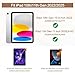 Lokigo Case for iPad (A16) 11th Generation 11 Inch 2025, iPad 10th Generation Case 10.9 inch 2022, Multi-Angle Viewing Protective Stand iPadCover 10thGeneration, Support Touch ID, Octopus