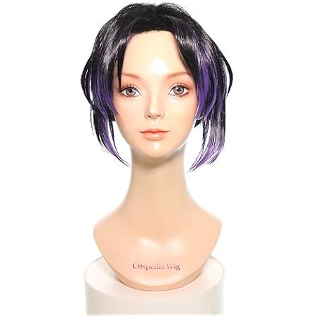 Amazon 鬼滅の刃 胡蝶しのぶ 風 ウィッグ キャラウィッグ 美容師セット済 耐熱 Cospedia製 コスプレ 仮装 通販