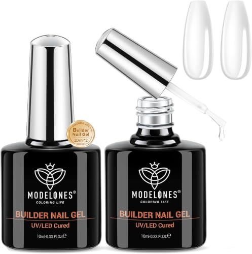 modelones Builder Nail Gel Brown HEMA-Free Builder Gel Polish