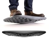 FluidStance Adult Balance Board for Standing Desk - Anti Fatigue USA Made 360 Degree Rocker Wobble Board as Exercise Equipment to Increase Focus & Movement - Sustainable Anti-Slip Plane Standing Board