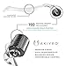 AKIYRO Derma Roller 0.30mm - Microneedle Roller with Storage Case - 192 Micro Needling Dermal Tool for Face, Beard, Scalp & Body - At Home Microneedling Skin Care Device for Women & Men (Black)
