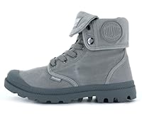 Palladium Damen Baggy Stiefelette, grau, 43 EU