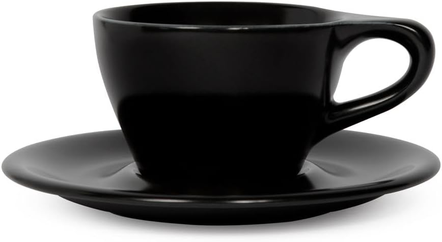 Lino Porcelain Cup & Saucer Double Cappuccino 6 oz (6 oz, 6)