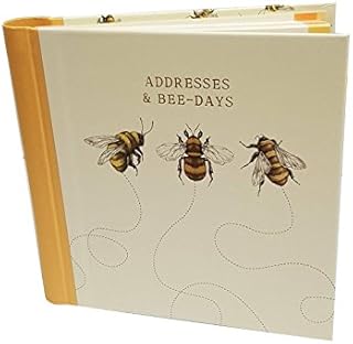 The Art File | Addresses & Bee-Days' | Address and Birthday Book | ABB08