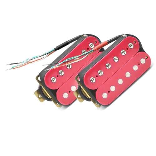 Micro Humbucker pour guitare électrique rose avec vis réglable pour lutherie
