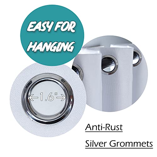 Cortinas, Home Improvement cortina blanca Marca GRALI-DECOR (3)