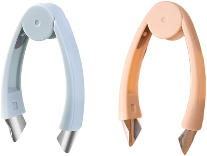 2 Pack Stem Strawberry Huller Remover Clip, Tomato Pineapple Eye Corer, Fruits and Vegetables Eye Peeler Kitchen Gadget Tool