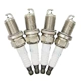 4-6PCS 4702 IK20TT Dual Iridium Spark Plugs Compatible For Nissan Mitsubishi Subaru Toyota Opel