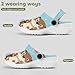 Meaudiwes Fashion Beach Pool Slippers Toddler Slides Sandals Child Water Shower for Girl Cute Otter Fish Pattern