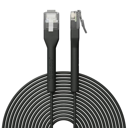 Broadbe Cat6 Slim Patchkabel 5G 8 m Schwarz
