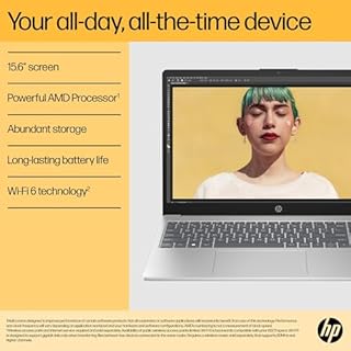 HP 15.6” Laptop | AMD Ryzen 5 7520U Processor | 16 GB RAM | 1 TB SSD | AMD Radeon Graphics | FHD Display | Up to 11.5 hrs battery | Dual Speakers | Windows 11 | Silver | 15-fc0002sa