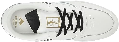 Emerica Men's Ksl G6 X This is Skateboardin Skate Shoe, White/Black, 10 | Image 4