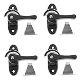 HOLIDYOYO 4 Sätze Fenstersicherung Robuste Sash Locks für Schiebefenster Einfache Installation...