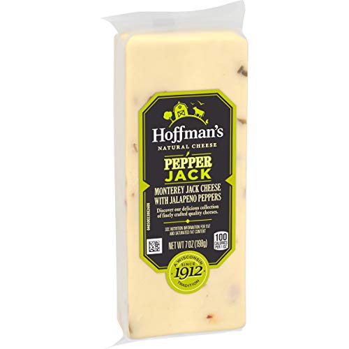 Hoffman's Pepper Jack Cheese Chunk, 7 oz Wrapper