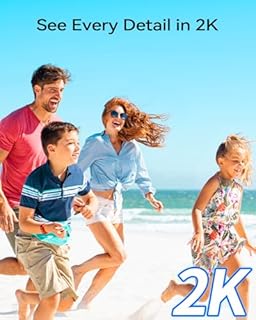 KKB 4G LTE Cellular Security Camera Magnetic, No WiFi Security Cameras Indoor Built-in SIM, 2K Wireless Outdoor Off-Grid Battery Camera Without Internet, AI Detection, Color Night Vision, 2-Way Audio