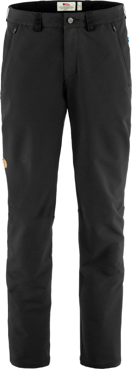 FJALLRAVEN 12200191-550 Abisko Zimowe spodnie sportowe ze stretchem M spodnie sportowe, czarne, rozmiar 50/S