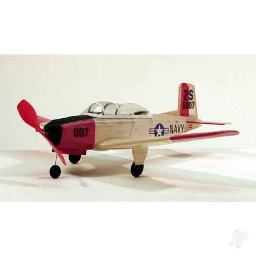 Avion T-34 Dumas en caoutchouc avec hélice haute performance pour vol libre en balsa