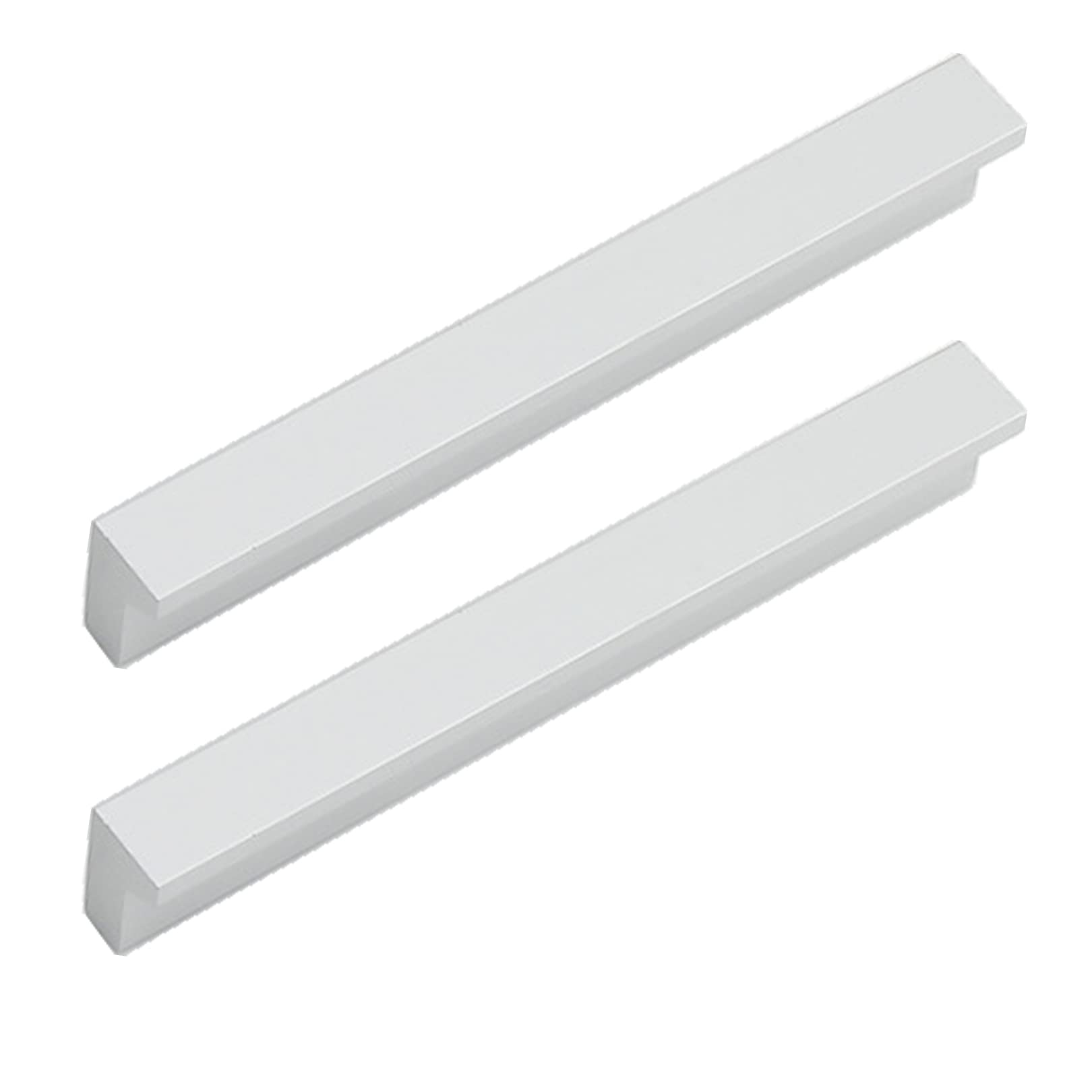 Zcru004 Silver Aluminum Alloy L Shape Furniture Pulls Kitchen Handles Cupboard Handles Cabinet Handles Finger Edge Pull Drawerhandles 2 Pieces (Hole Distance 160Mm)