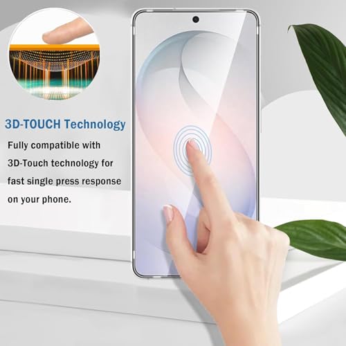 Image of SHILD (Pack of 2) Tempered Glass Screen Protector for Samsung Galaxy S26 (6.2 inch) | HD Clarity | 9H Hardness | Fingerprint Sensor Compatible | Anti-Scratch | Case Friendly | Easy Installation