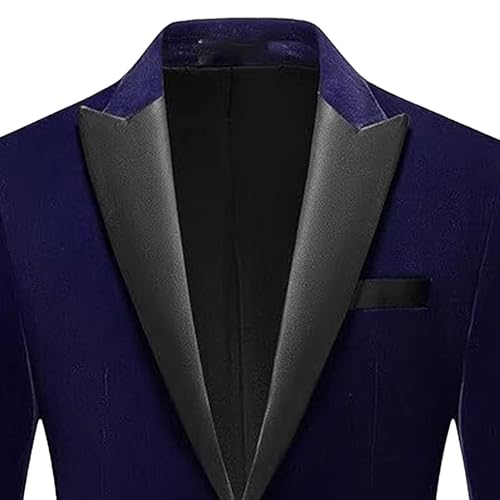 Blazer en velours homme idéal pour un mariage ou un bal chic - 7