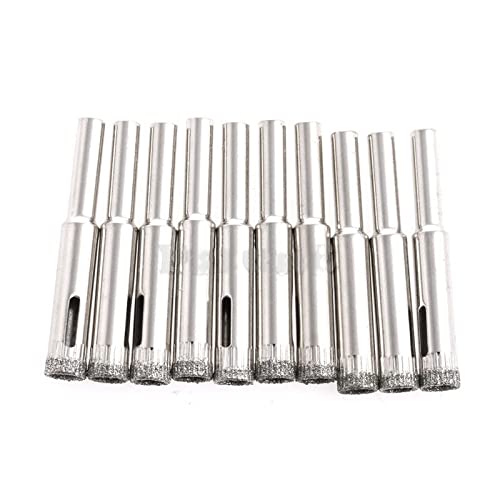 10 Piezas Brocas de Diamante 5-12 mm para Vidrio miniatura 3