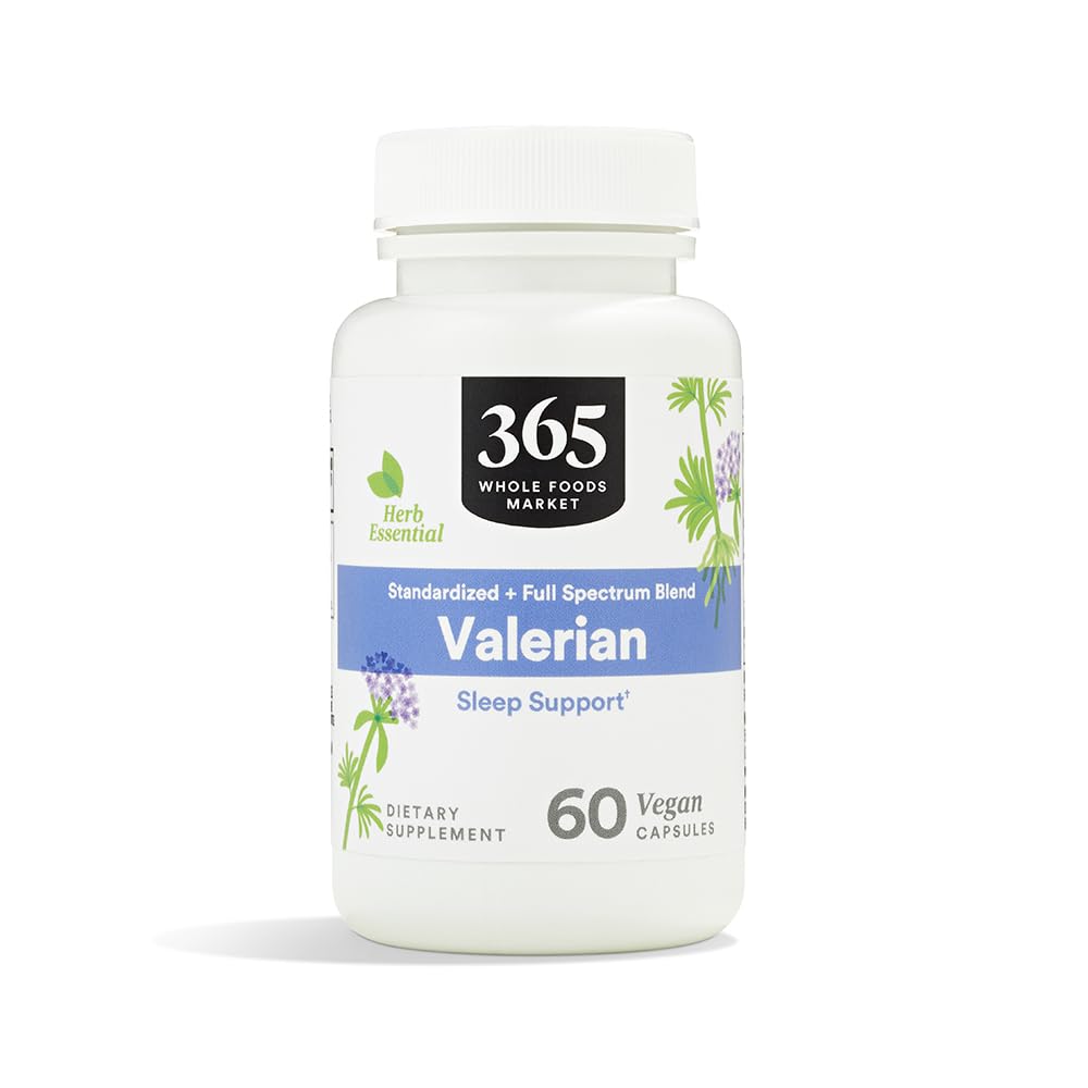 365 By Whole Foods Market, Valerian, 60 Count 60 Count (Pack of 1)