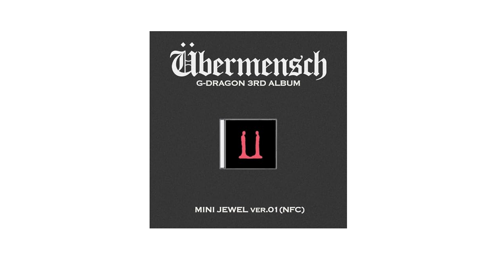 限定特典Übermensch G-DRAGON 3rd ALBUM VER.1 G-DRAGON, G-DRAGON, BIGBANG, G-DRAGON, BIGBANG - (JEWEL Ver