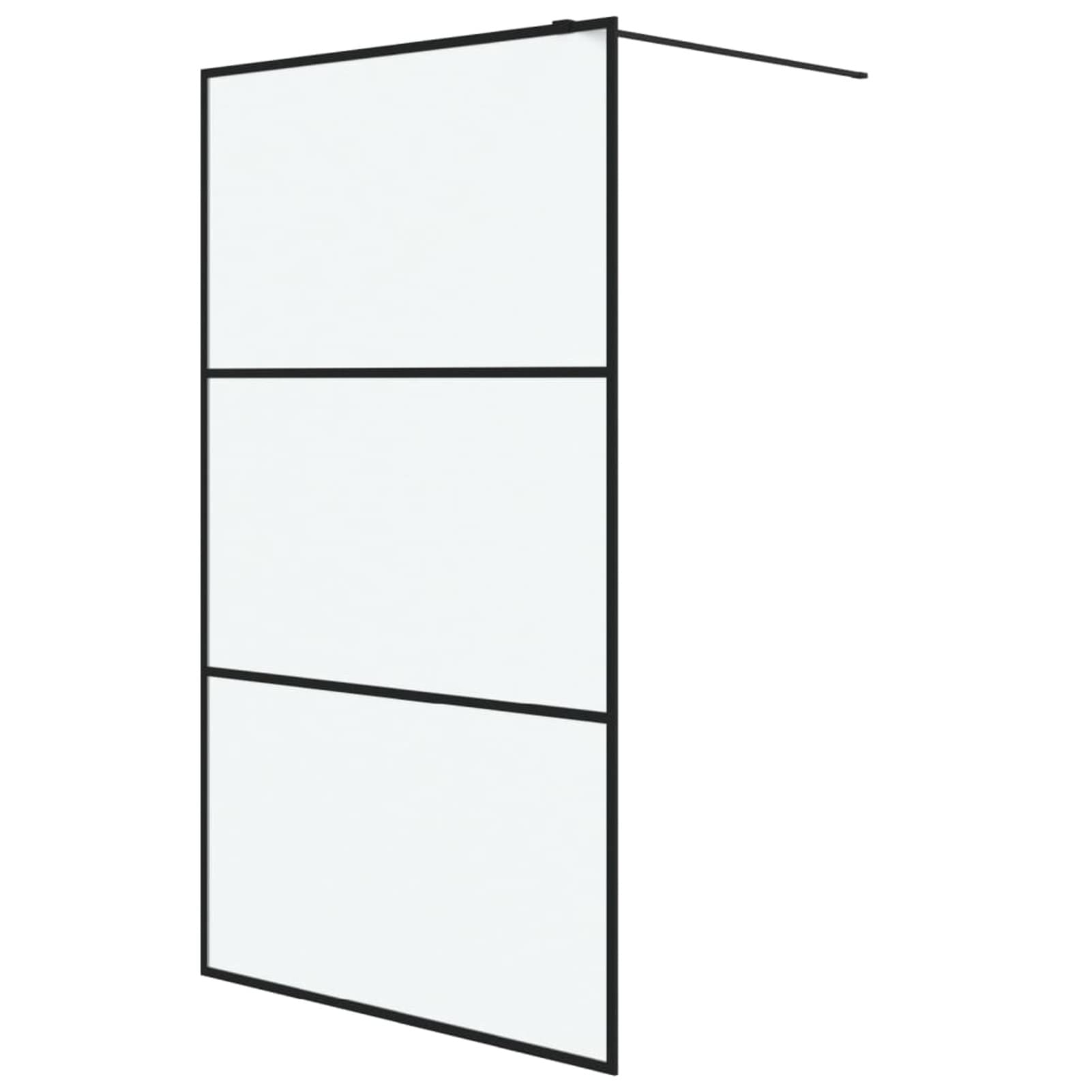 Parete Doccia Walk in 115x195 cm Vetro Smerigliato ESG,Parete per Doccia Walk-in,Parete Doccia,Componenti Doccia,Pareti Doccia-152113
