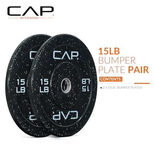 Image of CAP Barbell Rubber Olympic Bumper Plate | Multiple Options /Colors