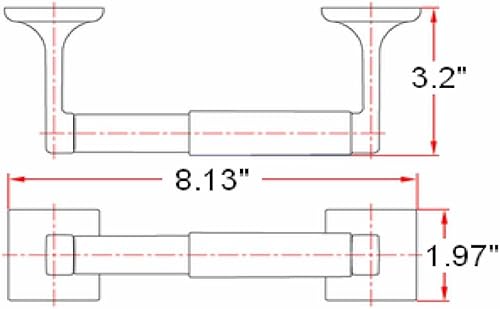 Vista 85 de Design House 539254 Millbridge - Soporte de papel higiénico empotrado, bronce aceitado Oil Rubbed Bronze