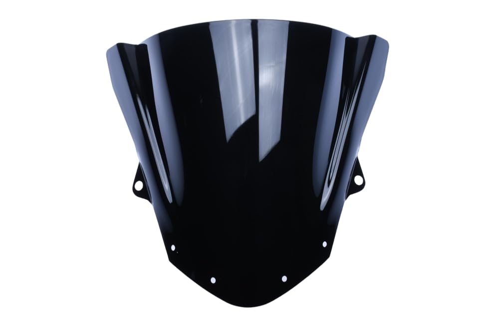 avdb-moto Cupolina/Parabrezza Compatibile con KAWASAKI ZX6R ZX-6R 2009-2012, ZX6R 636 2013-2023, ZX10R NINJA 2008-2010 in Policarbonato (Nero)