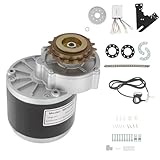 Mqwdxzfes 24V 250W/350W Elektrofahrrad Umbausatz, Elektro Bike Motor Set mit Daumen-Gasgriff,...