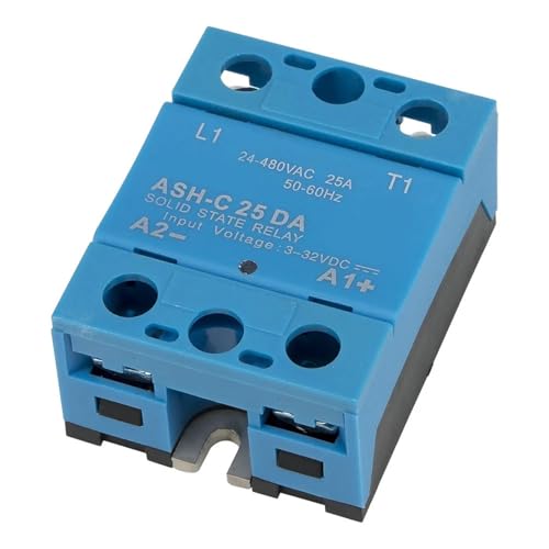 Relais statique monophasé ASH-C-25DA pour éviter l'usure des contacteurs 25A 480VCA