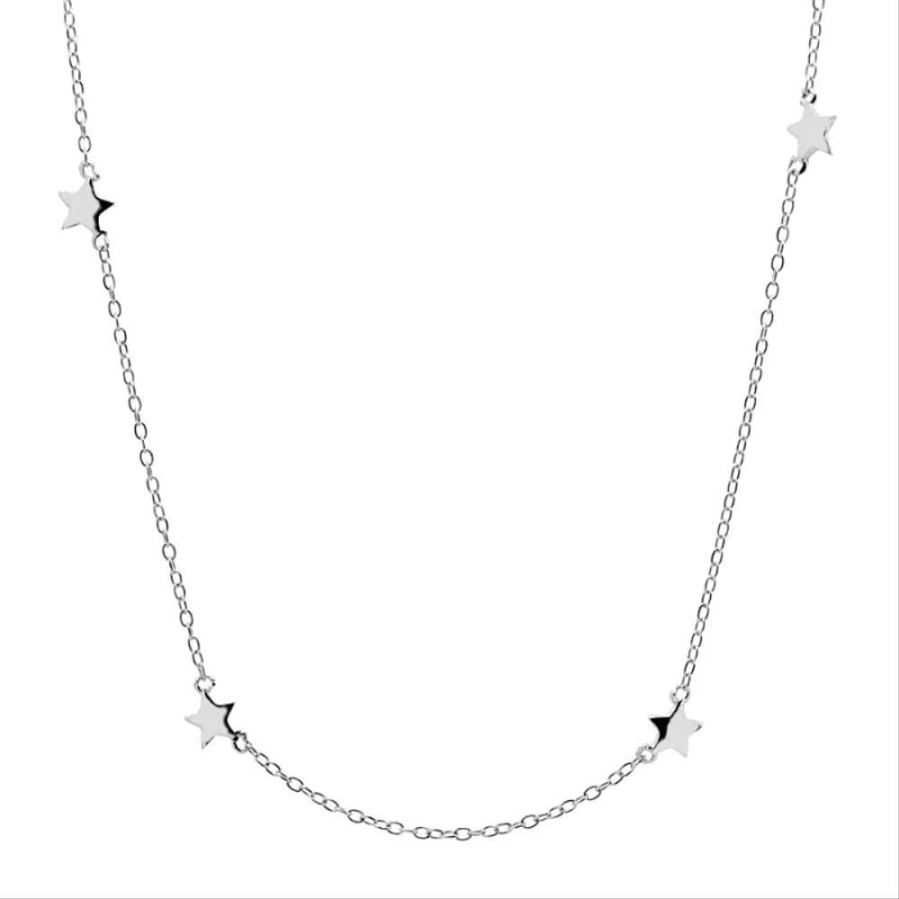 Collier étoile à cinq branches féminin | Cadeau pendentif pliant et ras du cou unique - 2