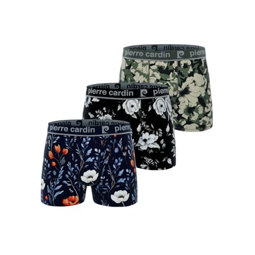 Pierre Cardin Boxer Hombre Algodón, Calzoncillos Hombre Natural...