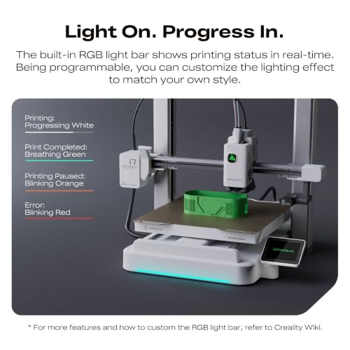 Image of Creality SPARKX i7 3D Printer with 4 Color Printing, AI Camera Monitoring, Auto Bed Leveling, 500mm /s High Speed, 260x260x255mm Build Volume, Smart Desktop 3D Printer