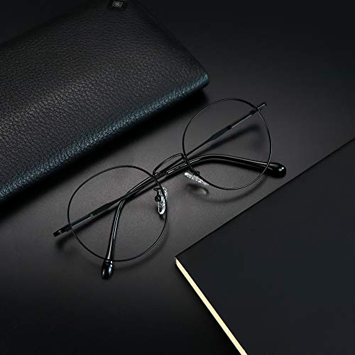 Image of VisionGlobal Blue Light Blocking Glasses for Women Men, Computer Reading, TV Glasses, Stylish Oval Frame