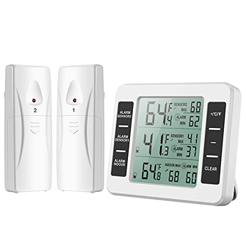 OQIMAX Thermomètre Congélateur et...